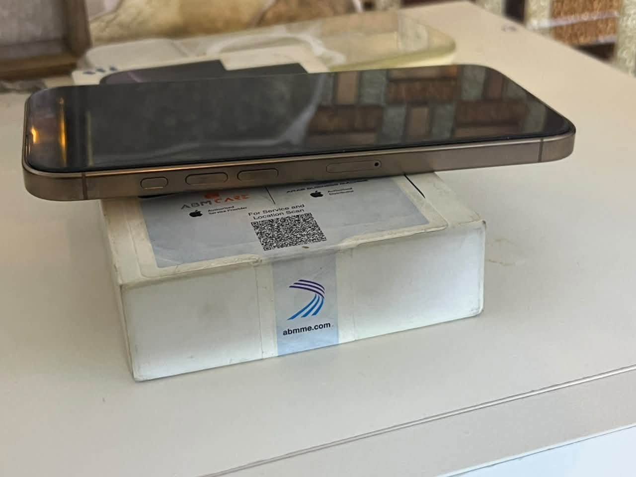 ايفون ١٦ برو ماكس ذاكره ٢٥٦
بطاريه ٩١

ماستر 

مكفول جهاز مال بيت 

كلش نضيف

وتر 

مكاني 

سيديه 

***********

نص مكتوب في الصور:
- ٧:٠٤ حالة البطارية عادية حالة البطارية تعمل بطارية iPhone هذه على النحو المتوقع. حول البطارية والضمان... الحد الأقصى للقدرة ٩١٪ هذا قياس لقدرة البطارية مقارنة بقدرتها عندما كانت جديدة. قد تتسبب القدرة المنخفضة بتقليل ساعات الاستخدام بين عملية الشحن والأخرى. عدد الدورات ٤٠٧ هذا هو عدد مرات استهلاك iPhone لققدرة البطارية. معرفة المزيد... تاريخ التصنيع كانون الأول ٢٠٢٤ أول استخدام نيسان ٢٠٢٥
- ٧:٠٤ حول الاسم MY iPhone إصدار iOS 26.5.2 اسم الطراز iPhone 16 Pro Max رقم الطراز MYWJ3AE/A الرقم التسلسلي FH9FXY3VFV الأغاني الفيديوهات ١٣٠ الصور ٥١٩ التطبيقات ٢٧ السعة ٢٥٦ غ.ب. متوفرة ١٨٨,٢٥ غ.ب. عنوان Wi-Fi DC:9E:8F:4E:75:C6 Bluetooth DC:9E:8F:54:00:60