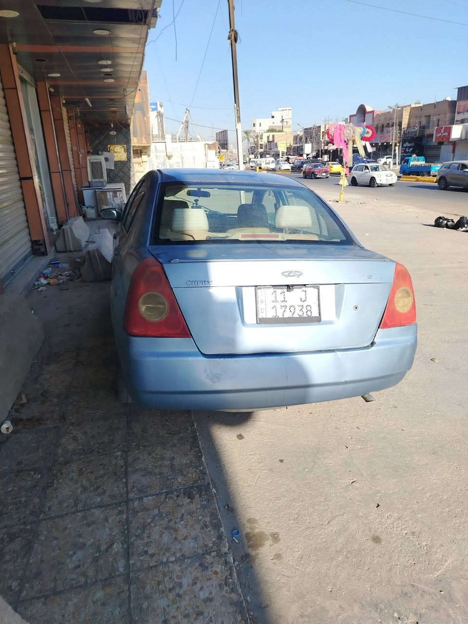 السلام عليكم؛ شيري اي 5 موديل ٢٠١١ لون سمائي رقم بغداد مكينه كامري للبيع سعر ٣٢ رقم ***********
