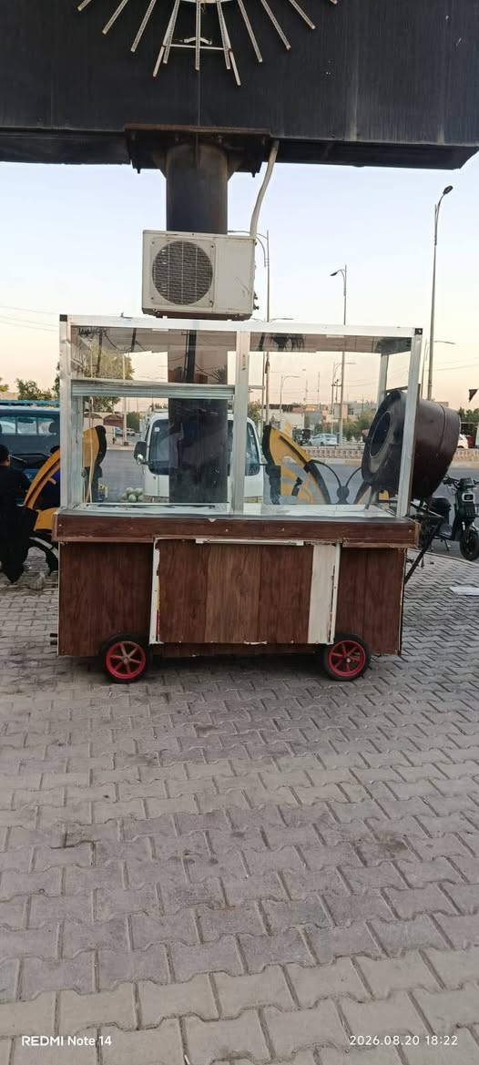 🔥 عربانة مأكولات سريعة للبيع 🔥
فرصة ممتازة للي يريد يبدأ مشروعه الخاص 💰
عربانة جاهزة ومناسبة لبيع المأكولات السريعة، 🍔🌯

✅ مساحة جيدة للعمل
✅ واجهة زجاجية
✅ عجلات للحركة
✅ مناسبة للمطاعم والمشاريع الصغيرة

📍 البيع للجادين فقط
💰 السعر: 300
📞 للاستفسار: ***********
