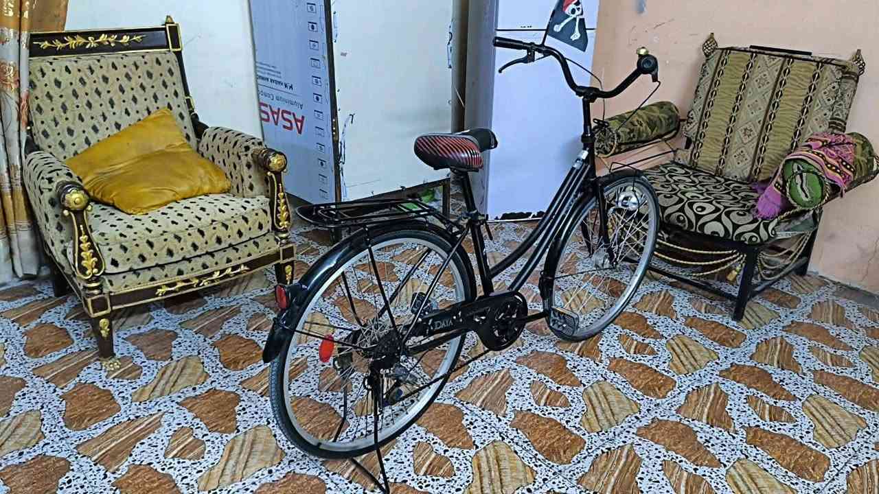 بايسكل ياباني • حجم ٢٦ • تاير خلفي جديد