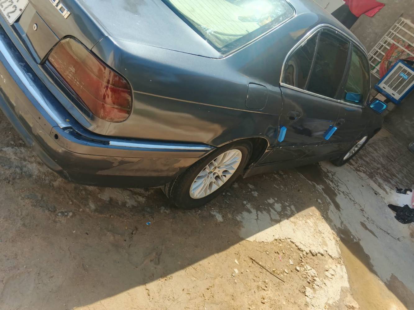 بي ام 740 • موديل 95 • رقم بابل