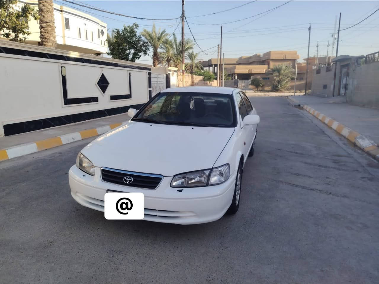 السلام عليكم كامري موديل 2000
مكينة 2200  مصبوغة عام رقم بغداد  السيارة جاهزة من كلشي السعر 73 وبيها مجال عنوان السيارة الانبار الفلوجة للاستفسار ‭***********‬

نص مكتوب في الصور:
- @