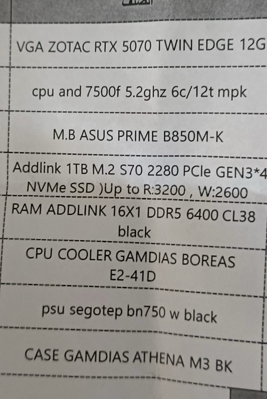 رام add link 16 GB (1*16) 6000 CL38
سعر البيع ٢٥٠ الف دينار 
للتواصل واتساب 
***********
المكان بغداد الشعله
