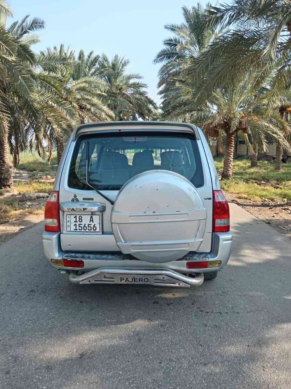 باجيرو موديل 2006 رقم بابل دولي سنويه لل 2030
 تحويل مباشر بيها مكانات صبغ قليله فقط بدون ضربه.  
بدون داخل سياره جاهزه من كلشي مكينه 6 سلندر 7 راكب. 
مكينه وكير وجديدات وتخم تاير وكهربائيات كله كفاله.  
(السعر 58$وبيها مجال للشراي) مكان السياره بابل القاسم. 
,,,
(( *********** ))
