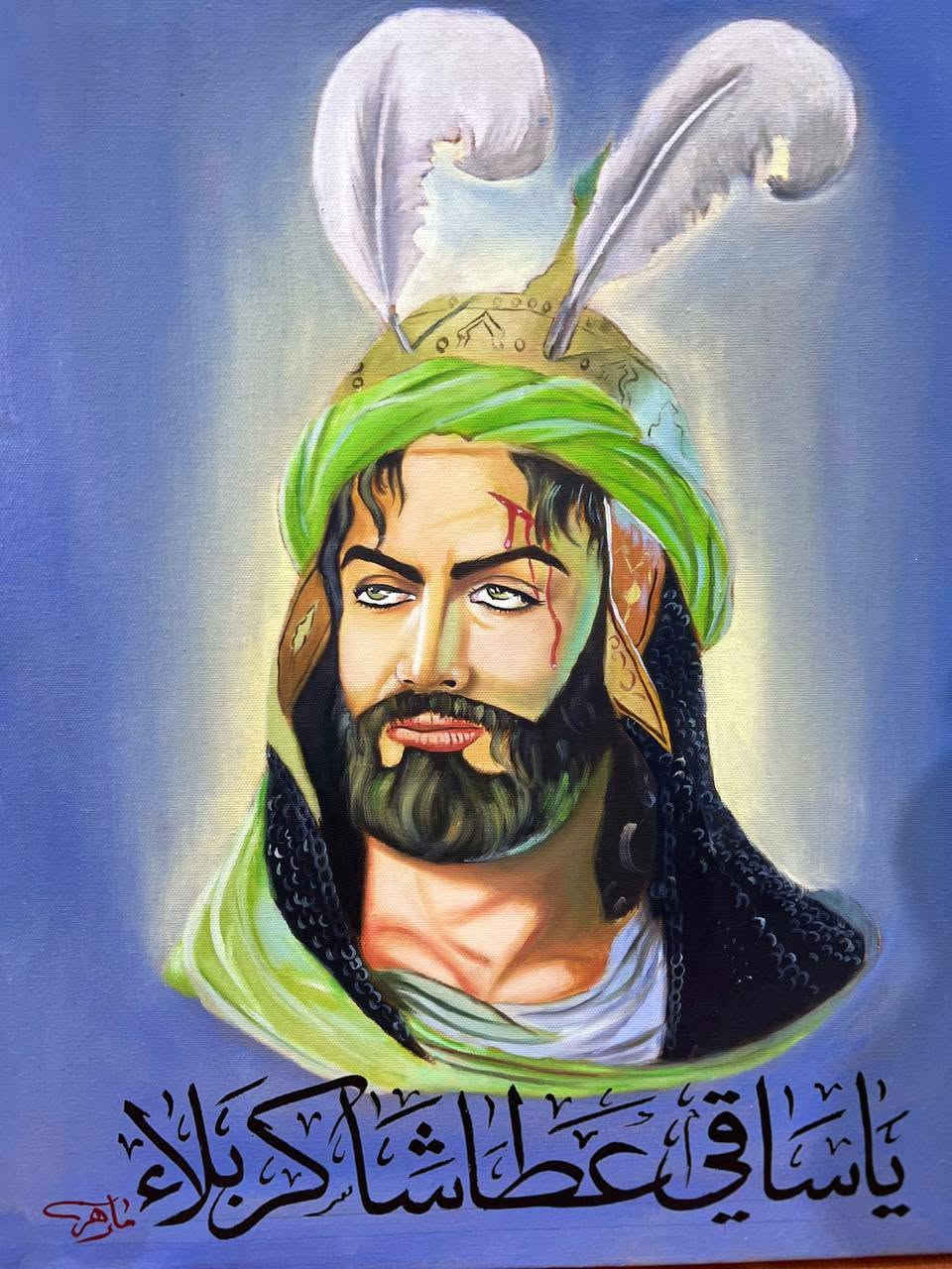 رسم جدران صور أهل بيت بسعر مناسب رقمي ***********
