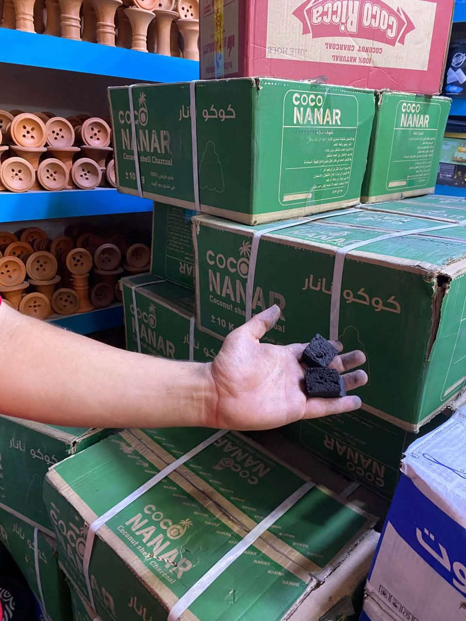 فحم • فحم فولت • توصيل