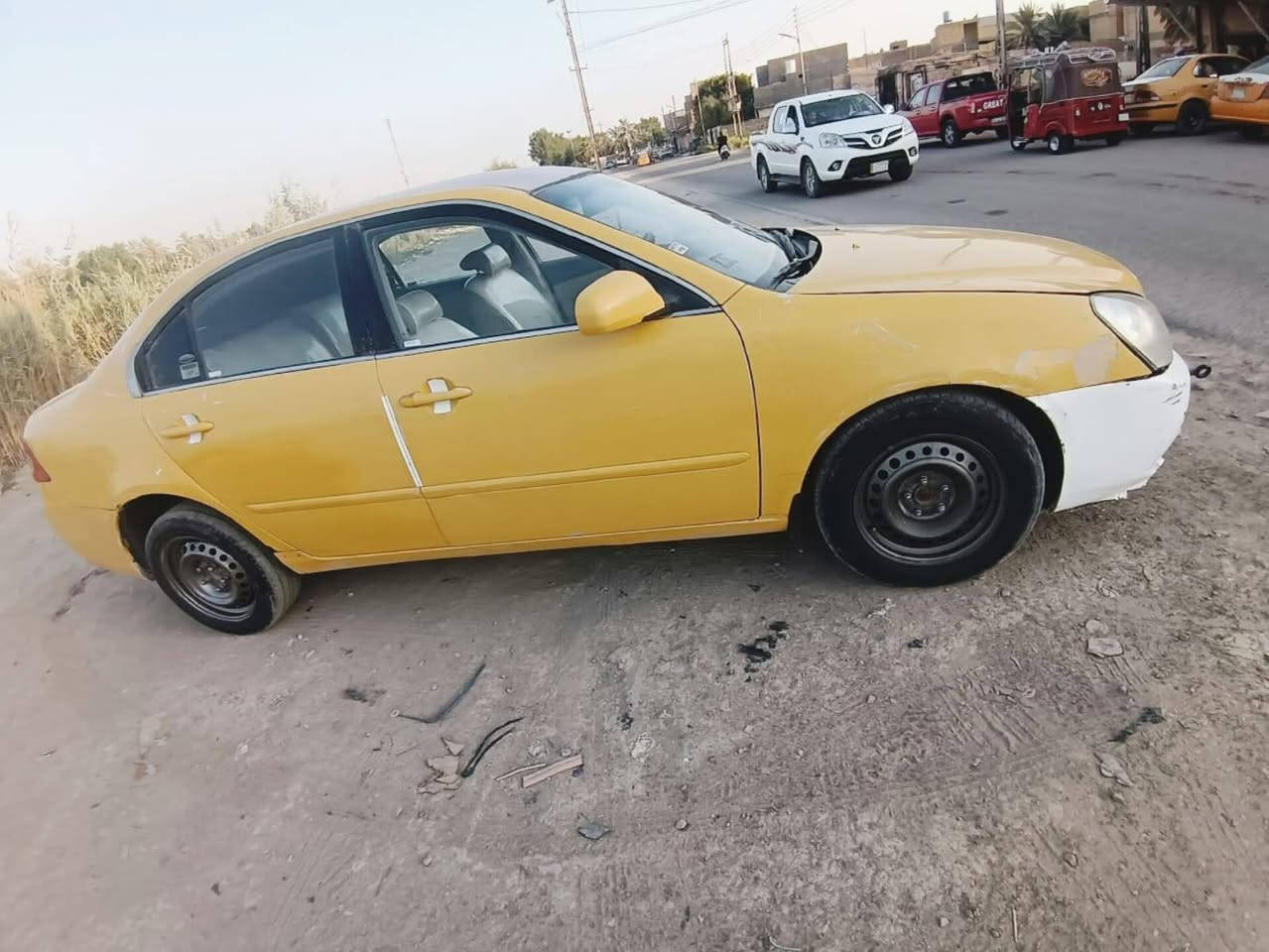سلام عليكم  
سياره كيه اوبتيما  مديل 2008 كير ومكينه   مكفولات وارد امريكي  بيه طخه بل جاملغ خلفي  سياره حلوه  جاهزه  عوزه صبغه  جماليه   سعر 75بيه مجال شراي.   رعيه'غير متواجد'بل فيس  
                              ❕رقم ***********

