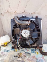 للبيع راديتر سايبا كامل مستعمل نظيف 🚖🛠️ يشمل: راديتر، مروحة بحاضنها، ق...