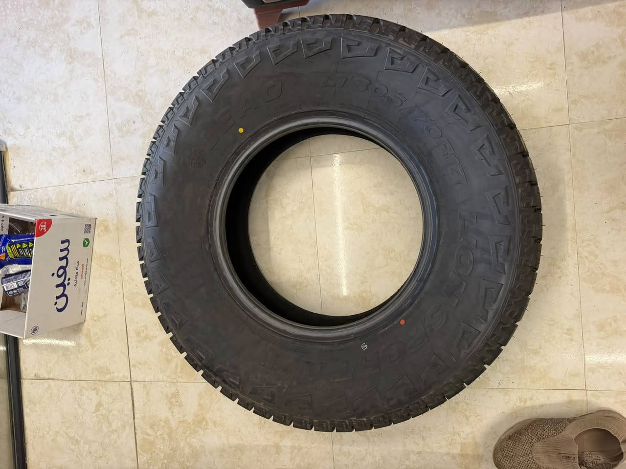 تاير تايلندي LT٣٠٥.٧٠.١٧ جديد موجود
متوفرة 

توصيل ليجمع محافظات 

رقم تلفون 📞 *********** واتساب 

ملاحظة 

تاير مستخدم مال بالة ماكو فقط جديد موجود
