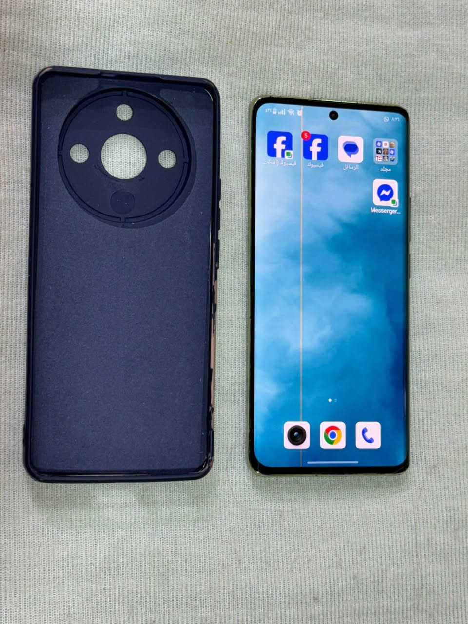 ريلمي 11 برو بلاس 5G
السعر 160  الف                                                
الذاكره 512 شريحتين 
العشوائيه 12
شحن سريع 100w
كامرة الخلفيه  mp200
شغال شرط الفحص 
بس خط بالشاشه مياثر على لمس
كربلاء *********** كربلاء, العراق
