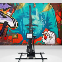 ماكينة رسم • طباعة جدران • دقة 4D/HD