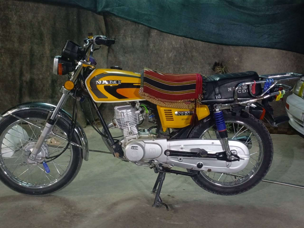 يالله السلام عليكم 👋🏻👋🏻

نامه مديل 25 ((للبيع))🏍️

كلشي شغال بيه دراجه حلوه كدام عينك 🔥🔥 

((غراض شلامجه))) 👍🏻

الون 🟡 
تجي تفحص وأشوف بعينك 

السعر 💸 💸 💸 ((625وبيه مجال حك جيتك))

مكاني بابل جبله 📍📍
رقمي ‏‪***********‬‏
