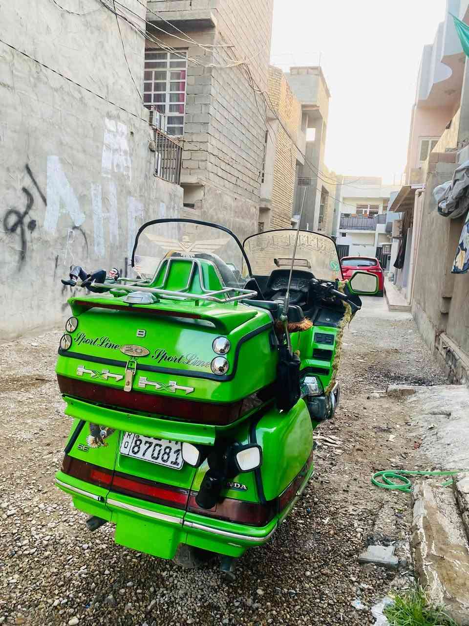 شرط معدل ٢٠٠ترايك للبصره
للبيع كولدونك 1500 محرك٦سلندر مديل١٩٩٥ رقم بغداد تحويل مباشر محرك 
كير كلجات جك بك بلادكلشي شغال كهربائيات نشرات لايتات ثلجي كله شغال تايرات خلفي امامي جدد شادهن الدراجه عليه ادامه عامه  من كابريتربلاكات مي راتيتر كله جاهزه دراجه بيع مستعجل سعرها ٢٨ وبيها مجال لشراي 
رقم موبايل *********** مكاني ديالئ
