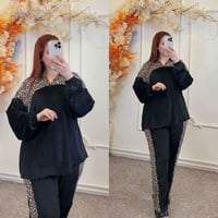 تراك نسائي • جلد الارنب • فري سايز ١١٠ كيلو