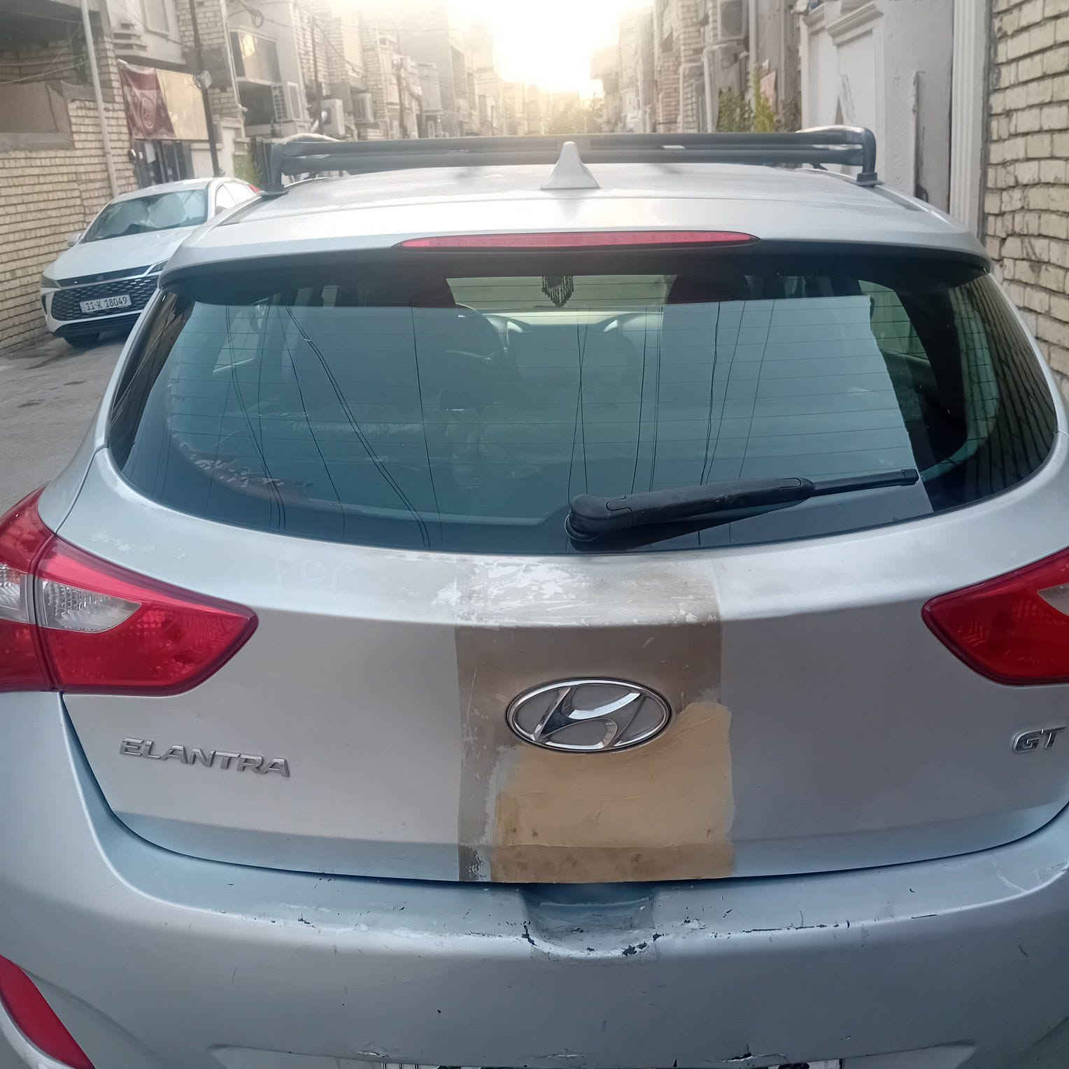 النترا هاج باك  موديل ٢٠١٦   رقم انكليزي   بيهه طخات  وبيهه صبغ ابيع حزام  السعر  ٨٢    وبيهه مجال حك الجية فقط  مكلف بالنشر الاتصال عالرقم  مكانهه بغداد  ***********
