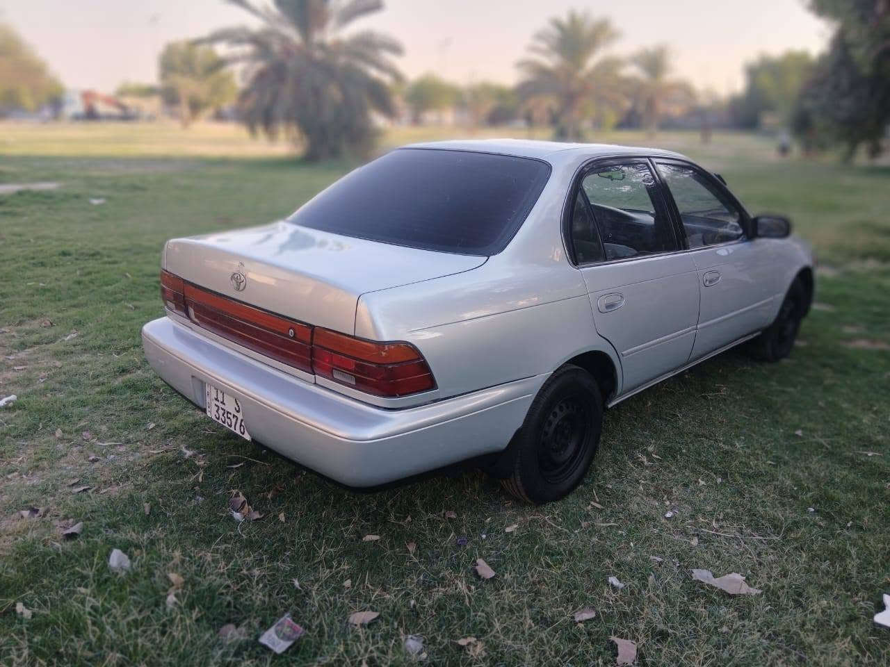 السلام عليكم
كورولا 1993 سياره جديدة مكينه وكير جدد حداده جديده تخم تاير جديد مكفوله من الضربه والخياس كهربائيات كلها شغاله مكينه 1800  دواخل حلوه ونظيفه

السعر 50 وبيها مجال بسيط

‏‪***********‬‏
