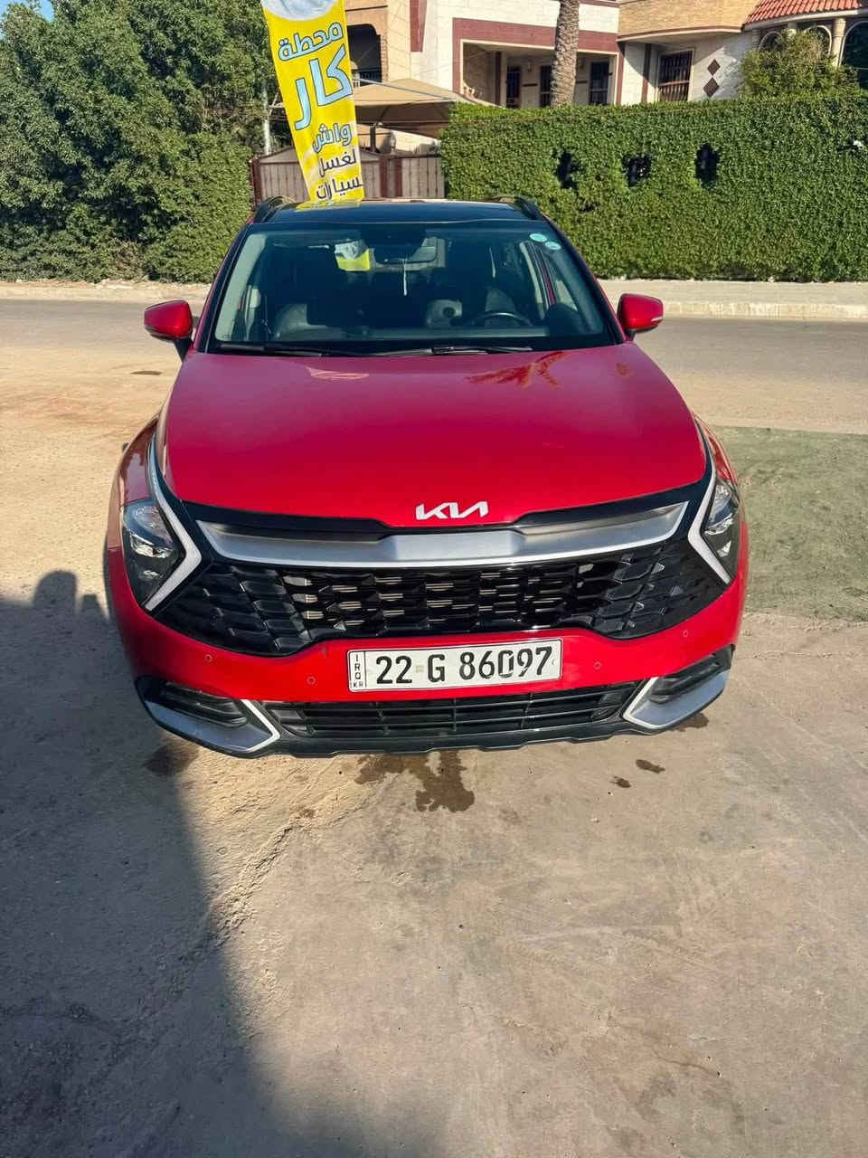 ‎     🔥 كيا سبورتاج 2023 🔥 فل 1/1 🔥
ب اسمي تحويل مباشر 

‎‼️مرقم‼️ بانوراما & AIRBAG 6 & المقاعد تدفئة وتبريد

‎اليكم التفاصيل الآتية:

‎خليجي 

‎الموديل 2023
‎سعة المحرك 2.0L
‎مرتبط بناقل حركة أوتو 6 نمر
‎عدد AIR BAG 6 ‼️
‎حساسات أمامية 
‎حساسات خلفية
‎لايت زينون + LED
‎كشافات 
‎بك لايت LED
‎حجم الاطار 235/50R19
‎ويل كب 19 ‼️
‎4 دسك
‎قبضات أبواب من الألمنيوم
‎ماسحة خلفية
‎اريل نفكيتر 
‎مفتاح التشغيل بصمة
‎تشغيل عن بعد 
‎فتح الصندوق كهرباء ‼️
‎دشبول شاشة 
‎شاشة Apple Car play
‎كاميرا دوارة
‎الانارة الداخلية LED
‎حركة المقاعد الأمامية كهرباء‼️
‎تدفئة وتبريد المقاعد الأمامية ‼️
‎تدفئة المقود ‼️
‎تتسع المقصورة ل 5 ركاب
‎مثبت السرعة Cruise
‎المودات والأوامر الصوتية
‎أوضاع القيادة  Drive Mode
‎فحص أنظمة السيارة 
‎حساسات ضغط اطارات 
‎مقود جلد حياكة 
‎شفتات مقود
‎تبريد شاشة
‎قطعتين تبريد
‎هاند بريك كهرباء 
‎ا ABS 
‎ا Auto Hold   أوتو هولد
‎ا ISOFIX        ايزو فكس
‎نظام مانع الانزلاق
‎نظام نزول المنحدرات 
‎اشارة في المرايا الجانبية
‎مخرج منفذ الطاقة ⚡
‎ا  Bluetooth 
‎بردة خلفية 
‎شاحن هاتف Wireless 
‎تطعيم الدواخل ألمنيوم 
 

السعر 
20800$

المكان  بغداد شارع فلسطين 
*********** بغداد, العراق
