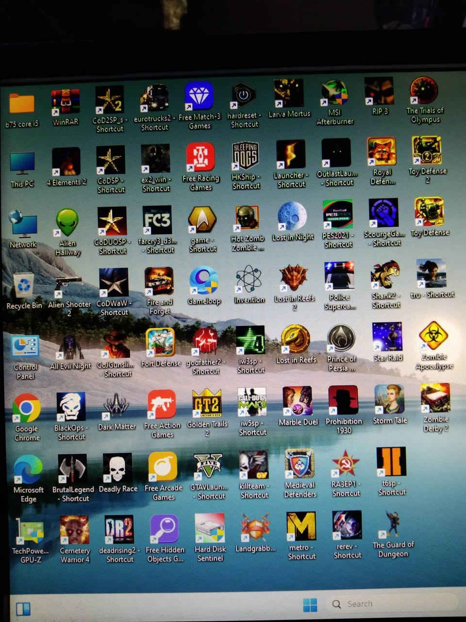 كور i5 جيل ثالث • RX550 4جيجا • رام 16جيجا