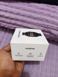 ساعة ريلمي realme watch 5  غير مستخدمة للبيع السعر 70 مجال كلش بسيط مك...