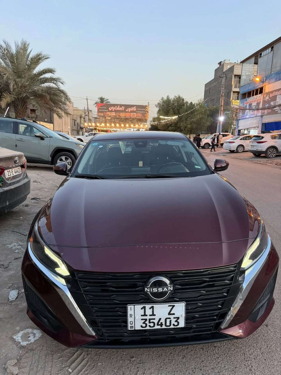 - نيسان التيما 2023 فئة SV
-رقم بغداد جديد الماني  بسمي شرط التحويل 
         

- ماشي70 mi 
-  بجم امامي خلفي كبس حادثهه جاملغ ومعدل فقط  بدون ضربه بدون دواخل  صور امريكا مع سونار ر 
بدون ايرباك
- حجر بيئة رادارات تشغيل عن بعد كشن كهرباء  مناقصهه برغي باقية على وضع شركة
- عنوان السيارة :بغداد
التواصل ***********
