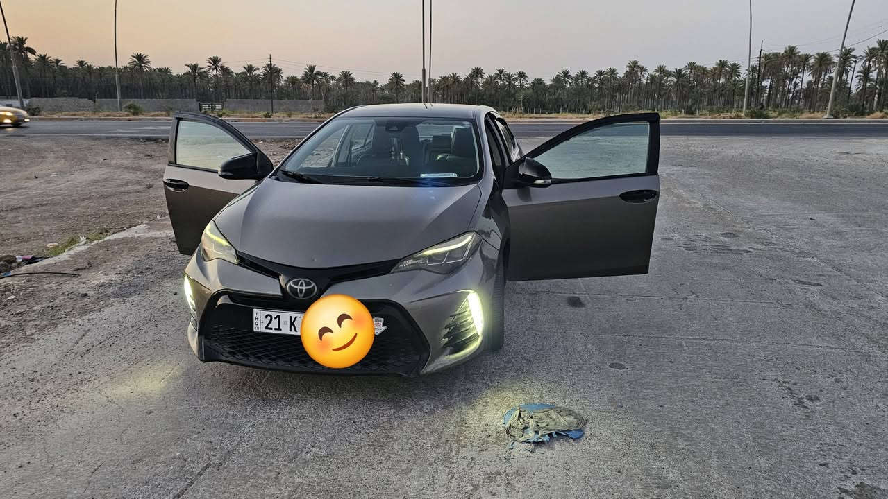السلام عليكم
كورولا  2018 SE وارد امريكي 
السيارة حادثها موضح بالسونار بدون دواخل 
بدون شواصي ولغود 
السيارة جاهزة من كلشي مابيها اي نقص باسمي تحويل ثاني يوم .
رقم سليمانية هزة جديدة .
السعر / 128 وبيها مجال 
للتواصل على رقم الهاتف 
***********
