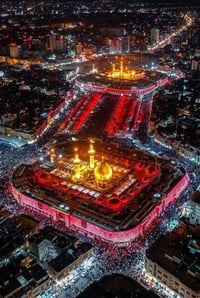 رحلات كربلاء • كوستر سياحي • قرب جامع الزهراء