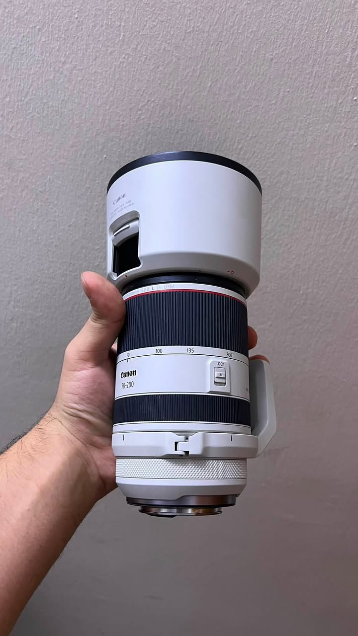 Canon RF 70-200mm F2.8 L IS USM
عدسة مستخدمة قليل وجداً نظيفة، استخدام شخصي للتصوير الفلكي.
كامل الملحقات موجودة من الكارتونة والحقيبة مال العدسة والغطاء الامامي.

سعر مليونين و٨٠٠ الف
2,800,000 
مكاني بغداد 
للتواصل ***********
