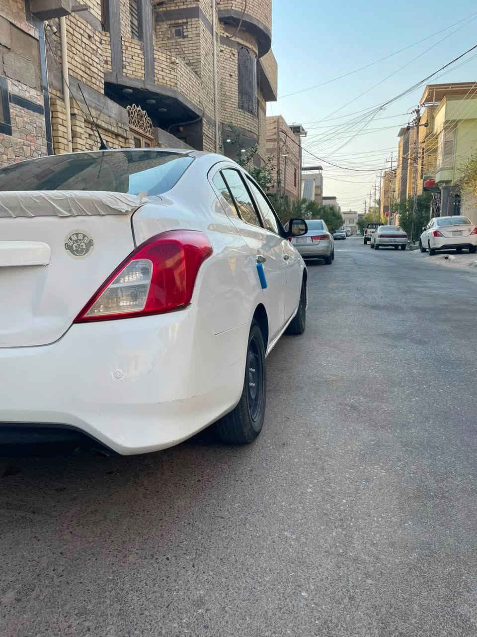 السلام عليكم
نيسان 22 هندي بليته زركه 
مكفوله من الضربه والصبغ وتبديل فقط بارد 
مكينه كير تخم تاير كله جديد 
السعر 93 وبيها مجال 
العنوان البصره 
وكاله تحويل مضمون
***********
