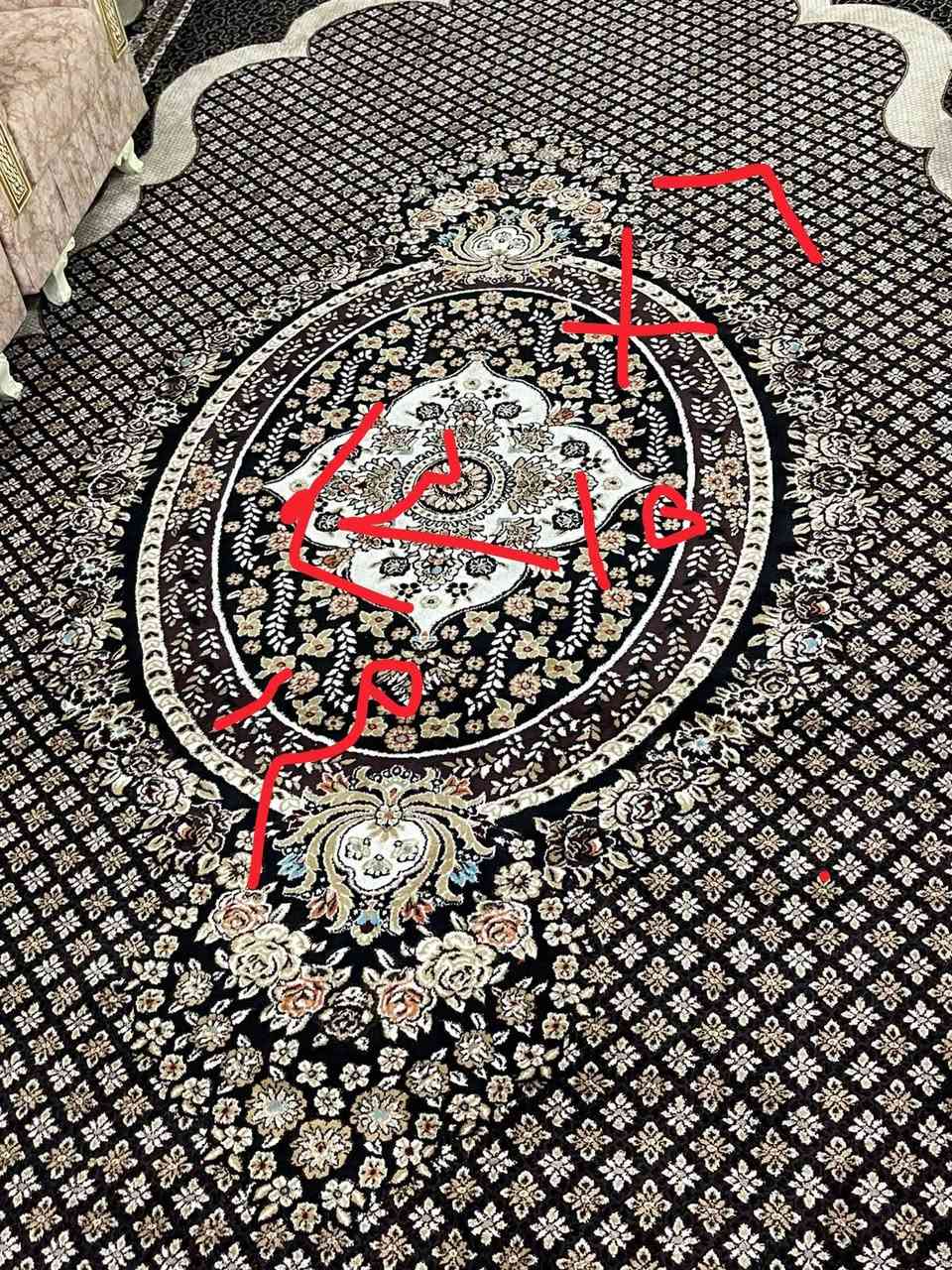 فرش كاشان • ثقيل • مقاسات متعددة