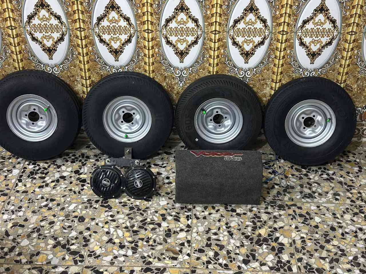 سلام عليكم تخم تاير ابوالحيه ا🪱العدد4 أصلي ستخدام سبوع سعر 100🔐هورنات بوش عادي يعني صيني 25الف
دمام سعر 15مدينه الصدر الحميديه ***********
