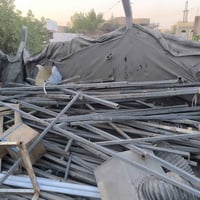 صيوان ١٢ في ٤ • شواية مع ملحقات • نجف