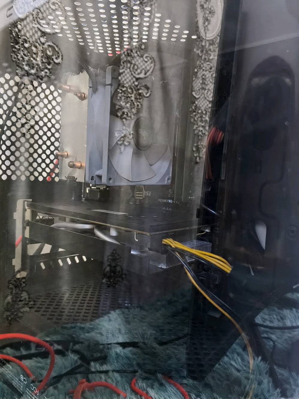 المواصفات جدن نضيف Vga AMD Radeon RX 580
كربلاء
Cpu cor i5-9400F Ram 2*8 M.B MSI H310M-Pro Psu 500 watt Storage: ssd 256 + HDD 500 Cooler AIR - COOLER