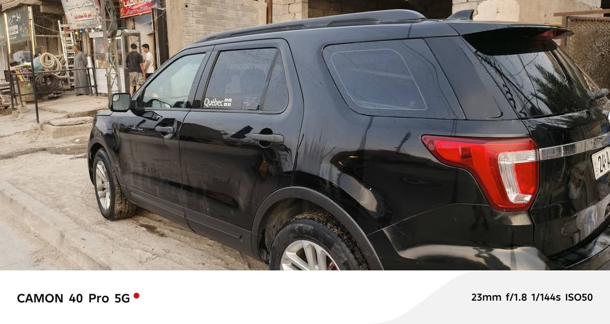 اكسبلورر ٢٠١٦ • حادث امامي • رقم دهوك