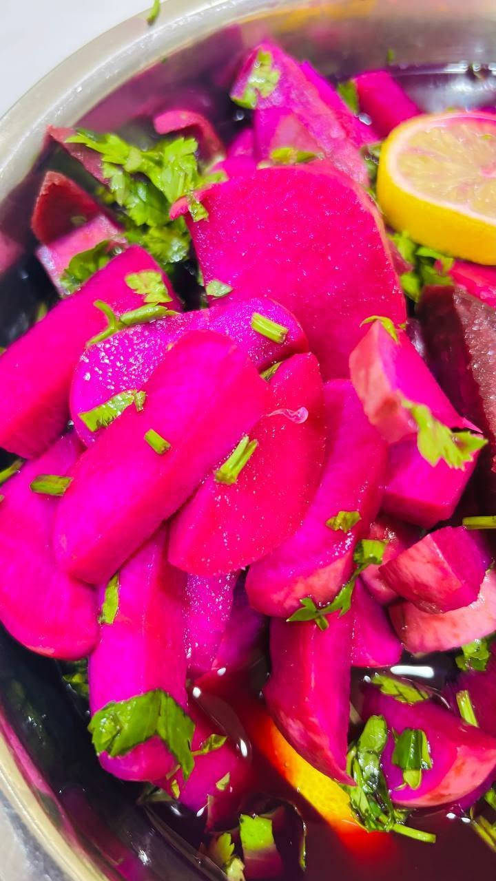 طرشي • شلغم • شوندر