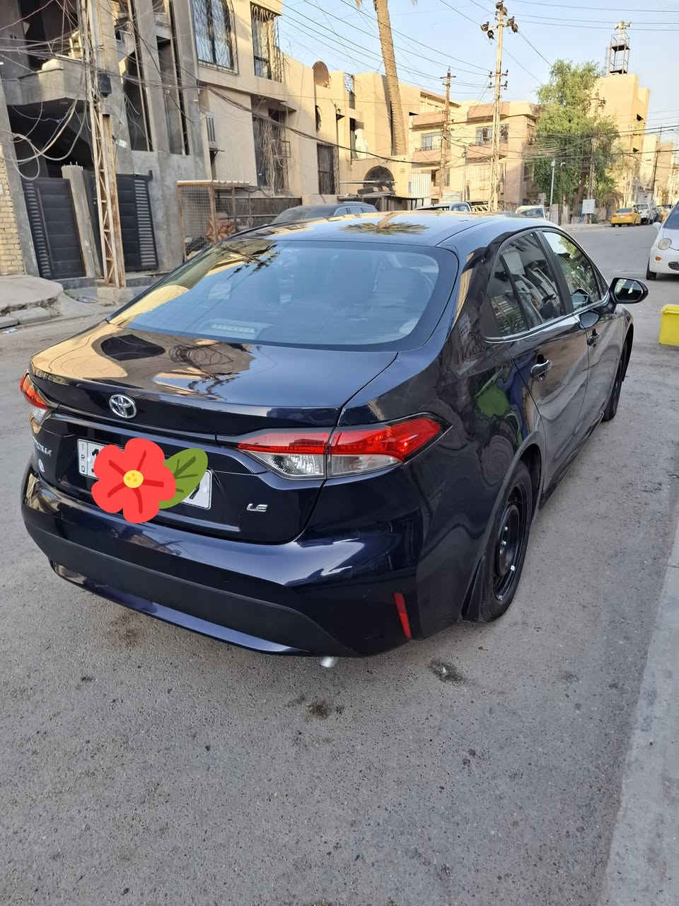 السلا عليكم
كورلا موديل 2022  LE  محرك 1800 المواصفات مثل ماواضح بالصوره  مشروع وطني  حساس امامي خلف تحكم ستيرن 

ضرر الحادث فقط جاملغ خلفي 

الكراده ساحة الاندلس
هاتف /***********
