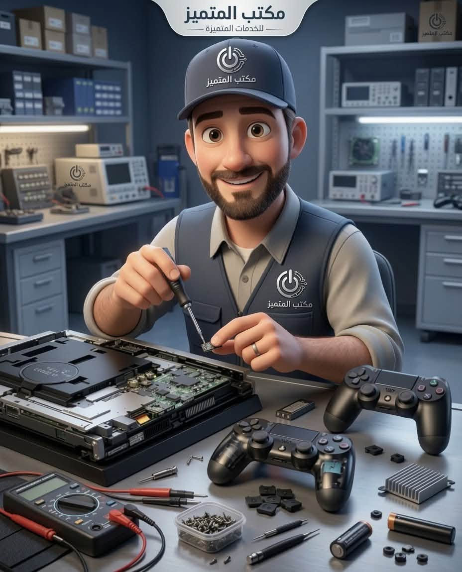 صيانة PS4 PS5 • صيانة جوستكات • شارع 40