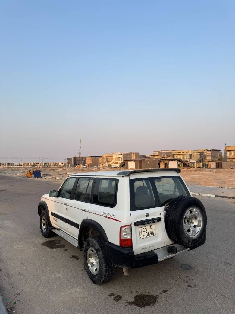 نيسان باترول سوبر سفاري 2002
مكينة 4500
السعر 95 و بيها مجال بيع مستعجل
السيارة كفالة مكينة و گير و رباعي و بديها بدون حادث او صبغ حدادية كاملة جدا نضيفة و جاهزة استخدام شخصي و ما طالعة صيد
رقم بغداد مشروع وطني سنوية لغاية 2030
مكاني البصرة *********** البصرة, العراق
