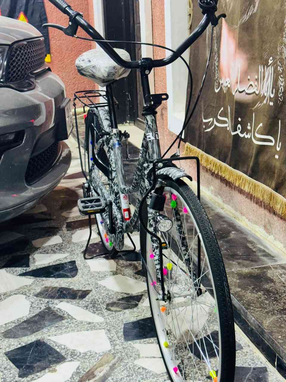 بناتي للبيع
حجم(26)

لون (جيشي)

موديل (2025)

كله شغال مابي اي نقص 

تايرات جدد كلشي مابيهن 

ممابدل بي شي 

صار8ايام من اخذته من المعرض

سعره 125وبي مجال قليل للطيبين 

مكاني بغداد حي اور نهاية الفورتات

رقمي متواجد واتساب فقط فقط!!

***********
