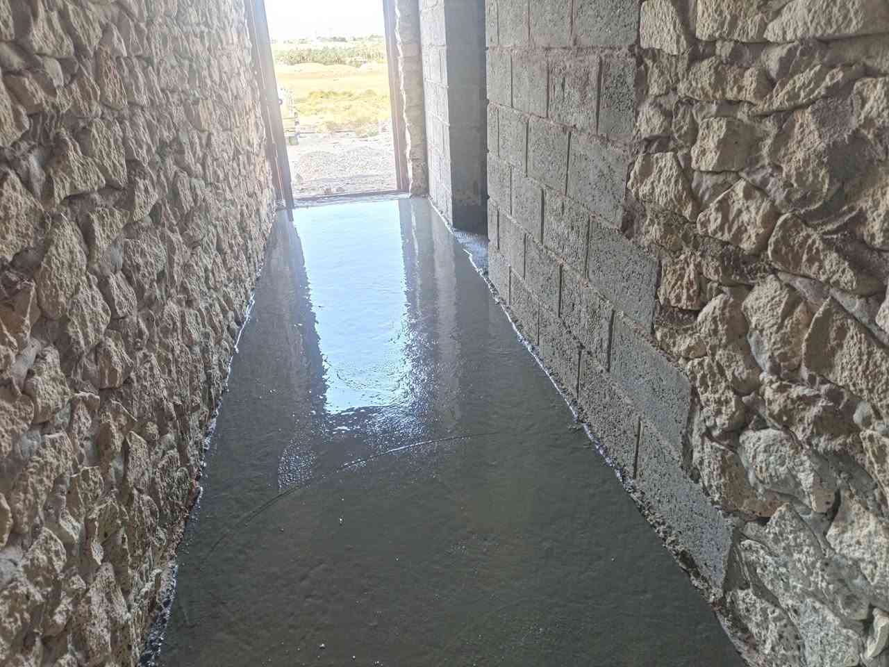 صب بيوت خشن • حفر ورصف • صب بيتونات