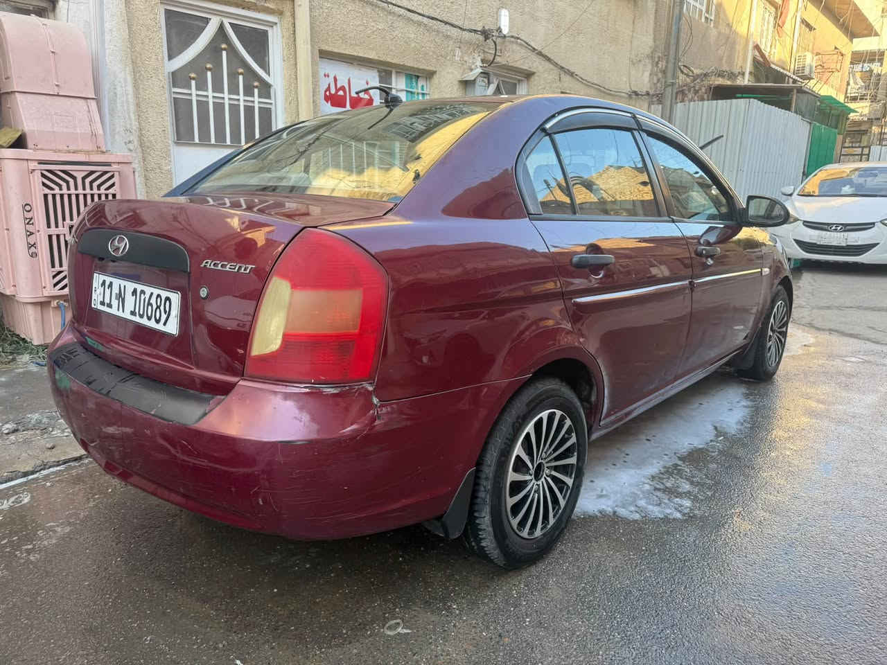 السلام عليكم اكسنت للبيع موديل ٢٠٠٨ خليجي مكفول بيها جاملغ امام صبغ فقط رقم بغداد بسمي العنوان الطوبجي السعر ٧٥. مجال حك الجيه ***********
