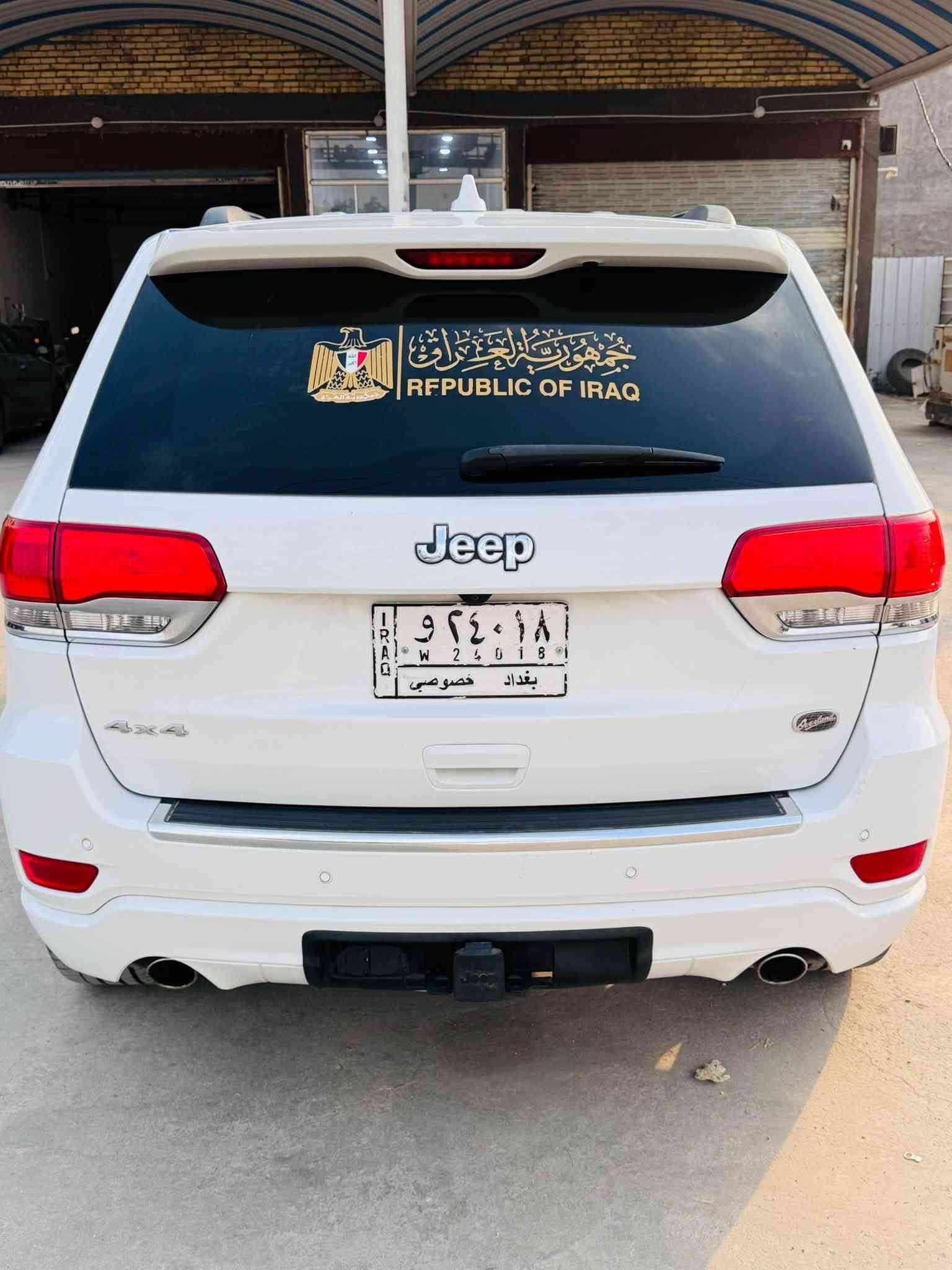 جراند شيروكي • اوفرلاند • رقم بغداد