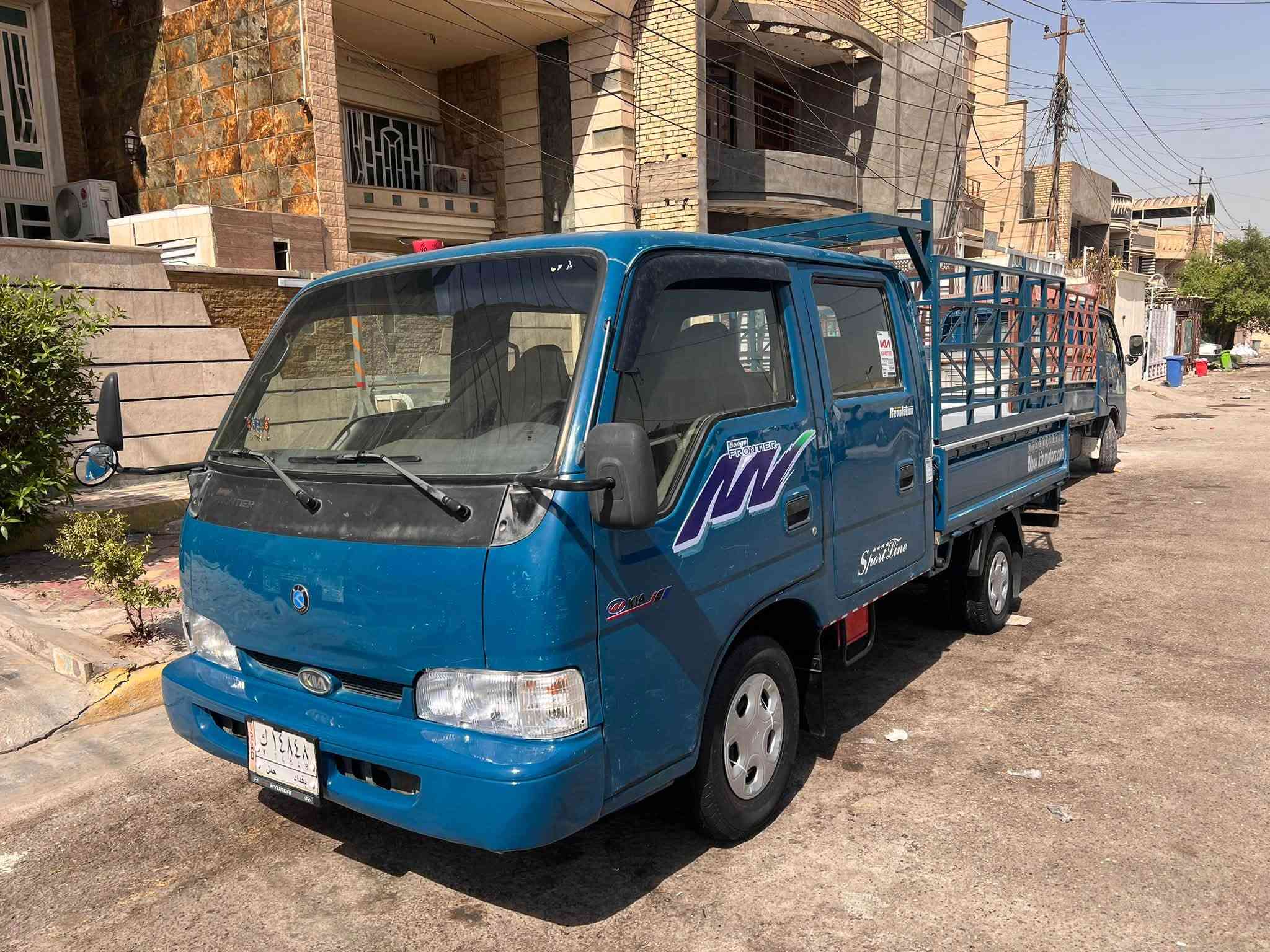 السلام عليكم للبيع كيا دبل قماره مديل 2000. رقم بغداد الماني تحويل مباشر. مكفوله من ضربه وكص.  ملاحضات صبغ بدوس.      محرك. 3000 مفتوح بلاد جديد.  كير اكسن حداده رقم شاصي اصلي. سياره جاهزه تخم تاير.  دواخل جديده محجر. غلاف.       كله جديد مكاني بغداد.      
هـ.  ***********.  اتصل وتدلل.
