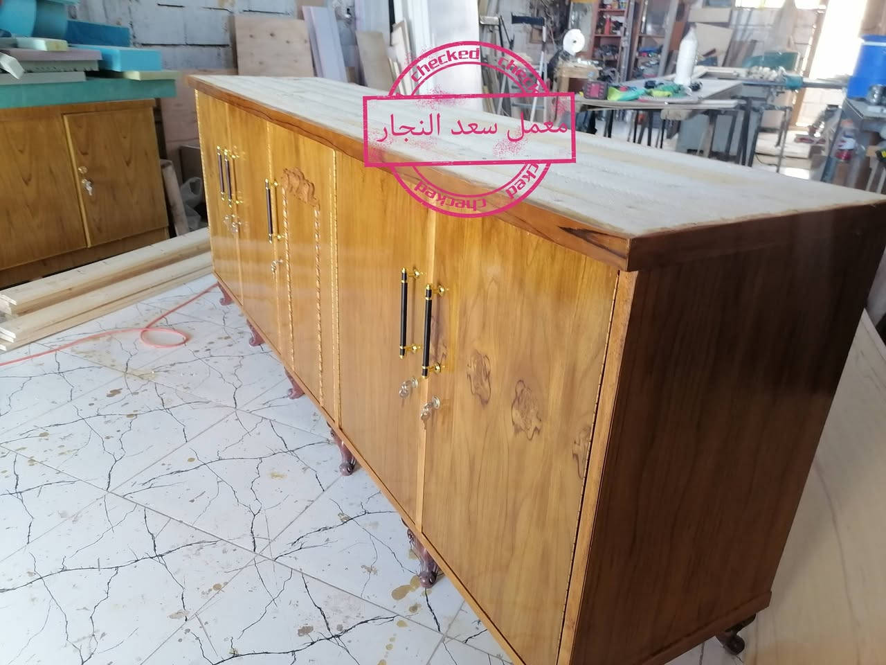 يوفر لكم معملنا تفصال الصاج العراقي بأدق التفصال واجمل اللوان والعمل لجميع الكناتير البوفيات غرف النوم للطلب والاستفسار التواصل ***********

🎨🔨
معمل سعد النجار – خبرة وتفصيل بلا كلام.
📞 للتواصل: ***********
📍 العنوان: كركوك، نهاية شركة الطارق

#معمل_سعد_النجار #غرف_نوم #تفصال_خصوصي #صبغ_نجارة #ورشة_نجارة #شغلنا_يحچي
