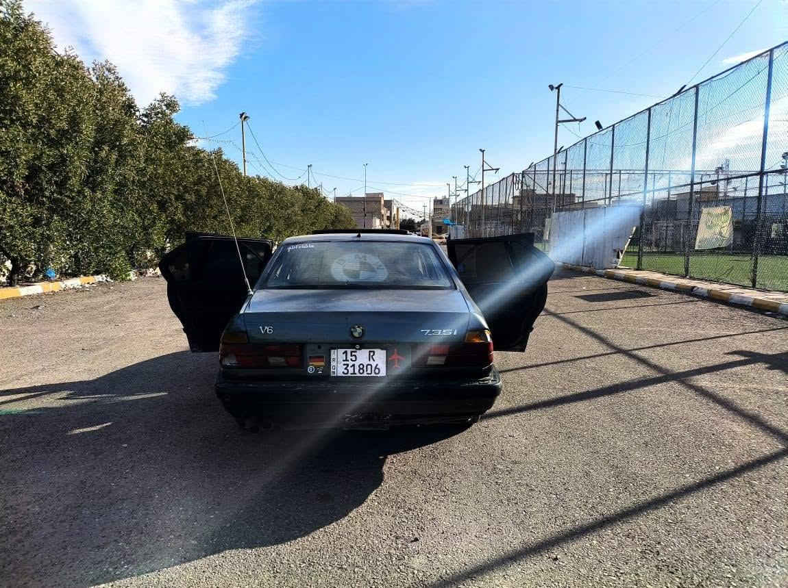 بسم الله الرحمن الرحيم
BMW 735i V6
بيئم دبليو كير ومحرك بطة 3000 شبه جديد
السيارة دوشمة جديدة وبردات ودبة راديتر جديدة
ديلكو وقبق ديلكو وضفيرة وعقل وشخاطة وفيت بم جديد
السيارة كاملة وتمشي وشلعة ومعدل على اخر حبة
مكانها بغداد حي الجهاد سعرها
28$ قابل للتفاوض بعد المعاينة وتنورونا 
للاتصال *********** يتوفر واتساب

