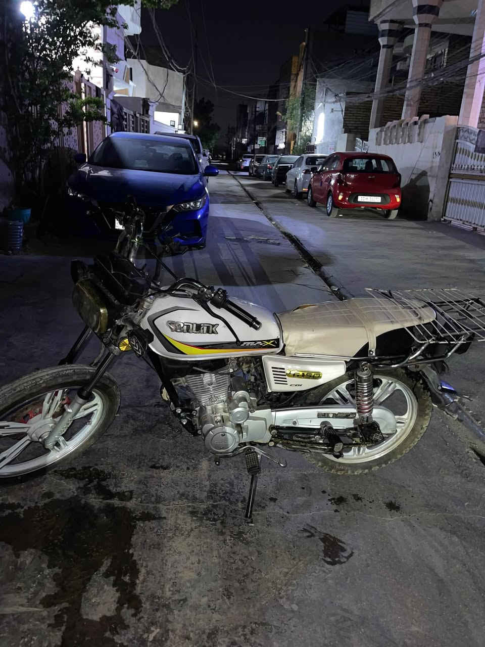 - السلام عليكم -
دراجة سونلنك سيڤان 2024 للبيع 
200cc
دراجة كامله خير من الله كهربائيات شغالة تريدهه دلفري تريدهه استخدام شخصي وياك بس داريهه دهن وبانزين ومتوكفك 
مكاني بغداد الغزالية 
——
للتواصل خاص : ‭***********‬
