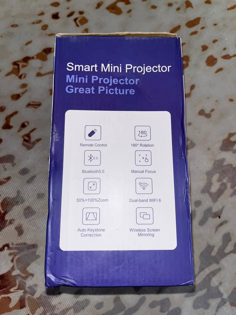 HY300 PRO – Smart Mini Projector 📽️

✨ خيار ممتاز للأفلام، المسلسلات، المباريات والألعاب بالبيت
📌 الموديل: HY300 PRO
📶 Wi-Fi
🔌 يدعم USB
🎧 منفذ Audio
🔗 منفذ HD
🔄 قابل لتغيير زاوية العرض
💡 إضاءة عالية
🎬 تصميم صغير وعملي وسهل الحمل

💰 السعر: 35 ألف دينار فقط 🔥
🚚 التوصيل لجميع المحافظات: 5 آلاف فقط

عدد : 1
الرقم : ***********

