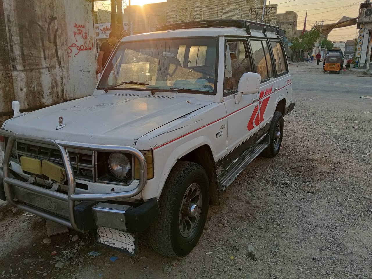 السلام عليكم
باجيرو للبيع 
رقم واسط مشروع وطني 
مكينه ونجي سته
صدر تعبان باور ستيرن عاطل 
السعر 33وبيه مجال 
العنوان بغداد مدينه الصدر 
***********

