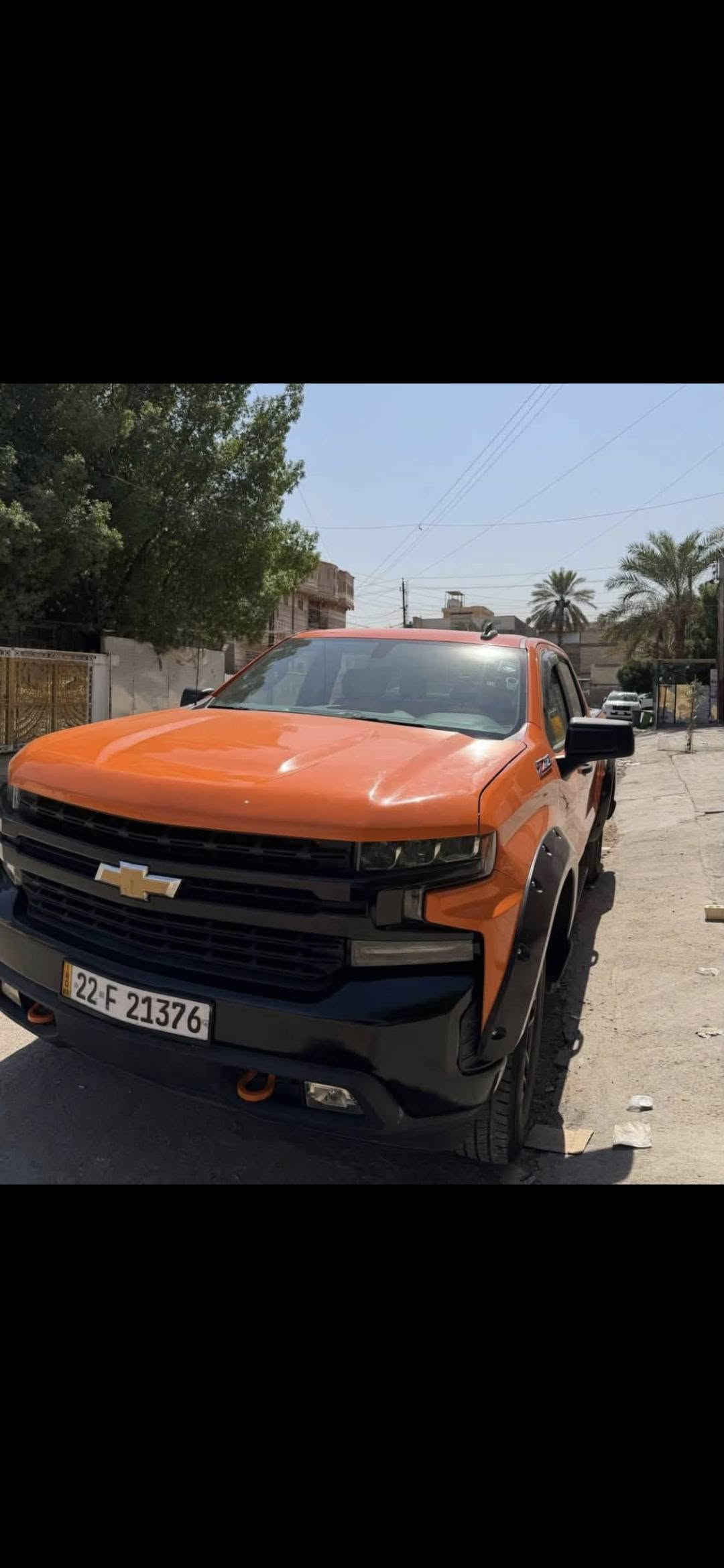 سلفرادو موديل ٢١ • حادث خفيف • بغداد بلديات
