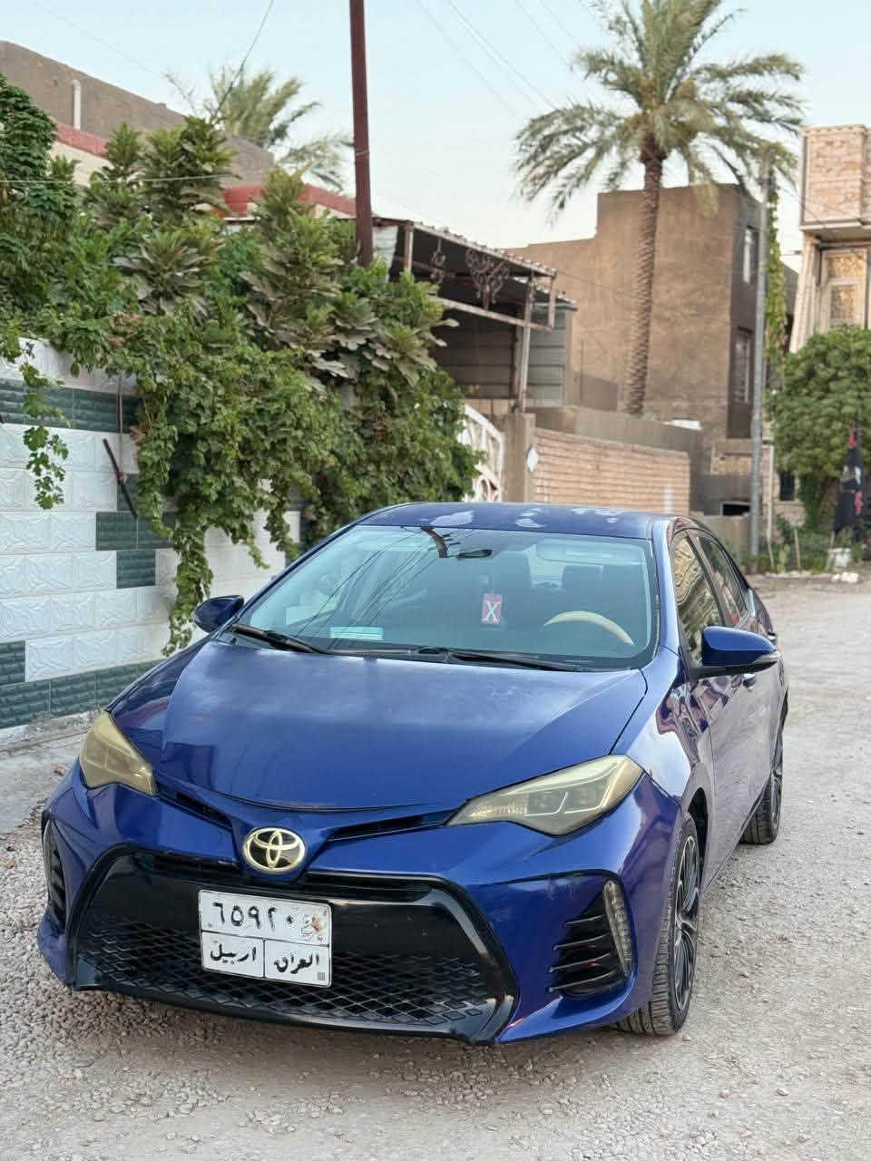 كورلا 2018 se 
رقم اربيل تحويل او كاله 
ماشيه 96 الف كيلو 
حادثه فقط بنيد بدون دواخل بدون ارباك 
بلكنر مال الجاملغ الخلفي اكو طعجه مقدار اصابع 
وقماره بيه جراد 
ع وضعه باقي كفاله 
 موصفات عاديه 
شاشه جبيره 
كامره داوره 
قياده ذاتيه 
كشنات جلد 
سايد بريك بصمه 
اشاير مري 
مكاني بابل 
السعر 120 وبيه مجال 
***********

