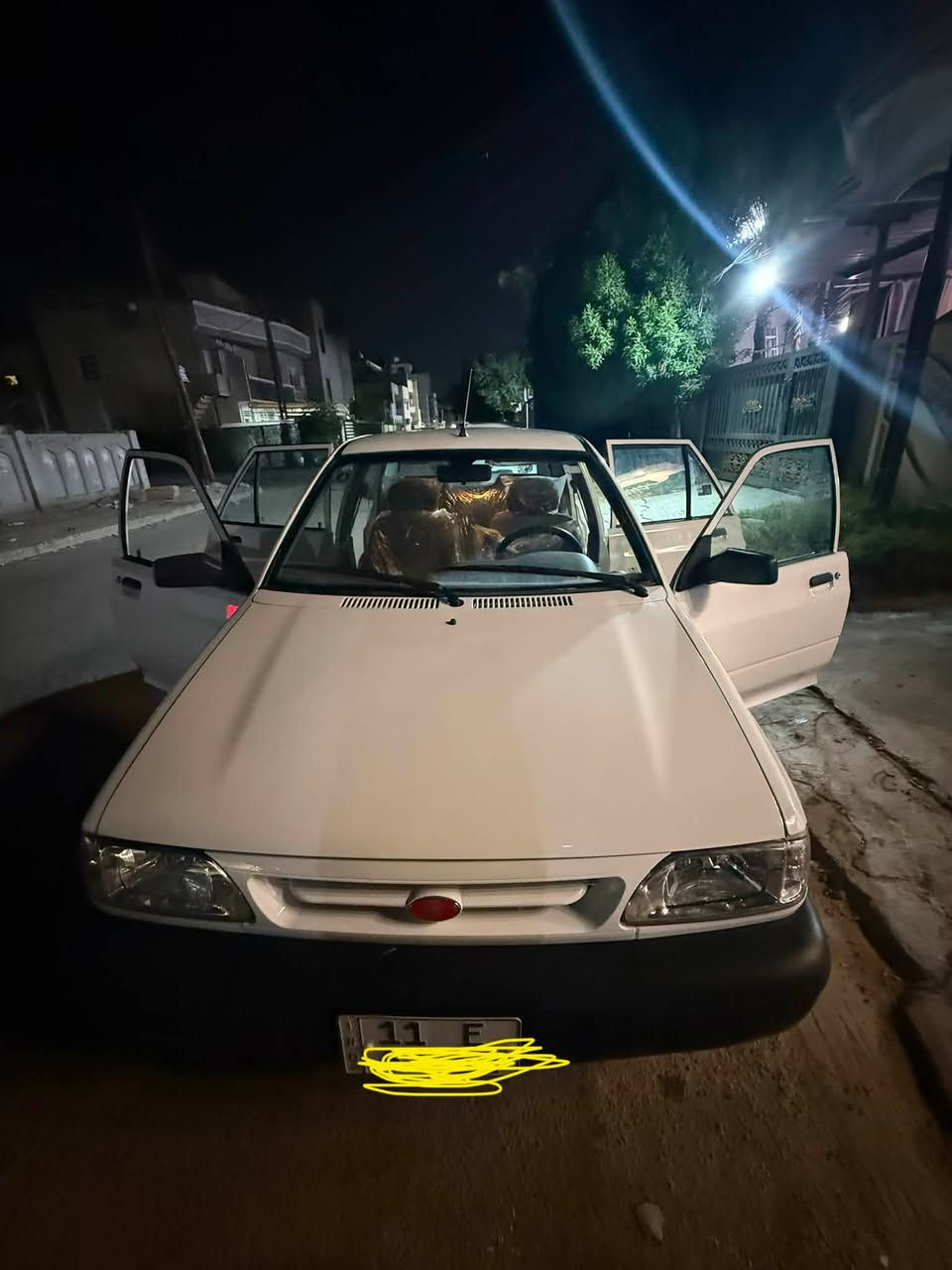 سايبه موديل 25 نازله بل 26 ماشيه 4 الف زيرو مرقم بغداد خصوصي الرقم كملته قبل يومين سياره نضيفه ومناقصها ايشي مكاني بغداد حي الجهاد رقمي ***********
